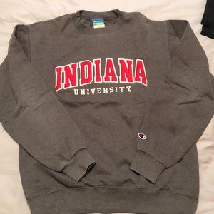 Champion INDIANA university crewneck sweatshirt